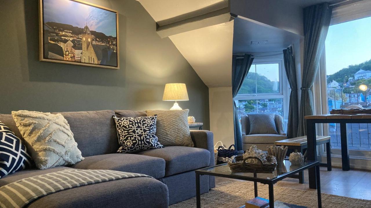 Looe With A View - Entire Apartment With Free Allocated Parking Extérieur photo