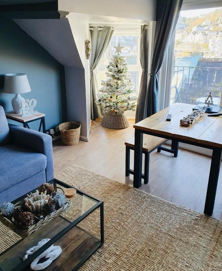 Looe With A View - Entire Apartment With Free Allocated Parking Extérieur photo